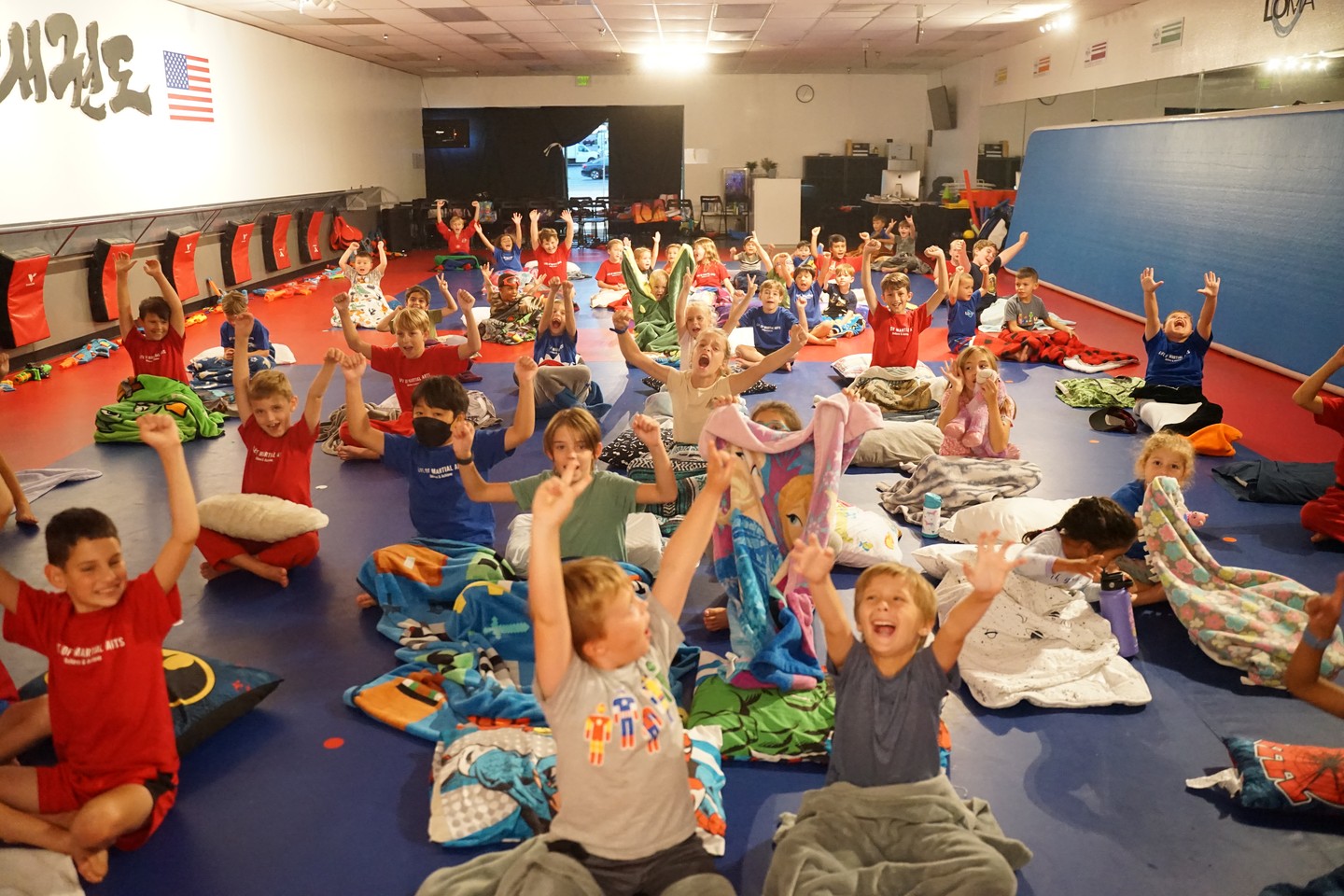 Camp Event Background